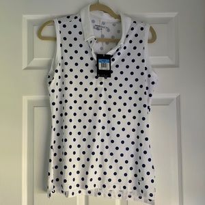 Nike sleeveless golf shirt